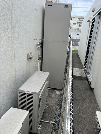広島県S様東芝エコキュートSRT-NT466の設置工事